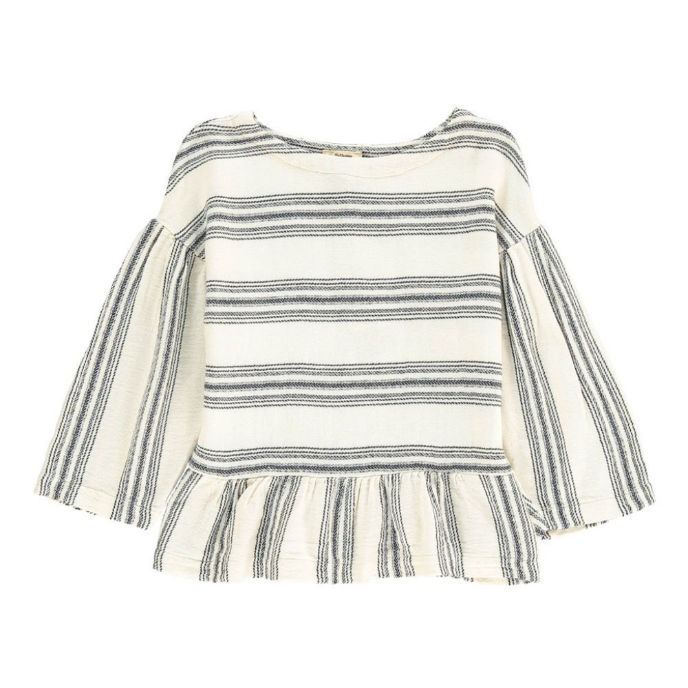 Bellerose Cotton Drop Shoulder Top 16 Youth / XS W
